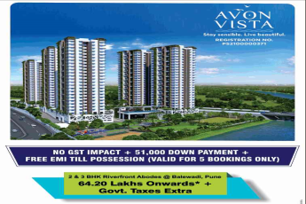 Reside in riverfront abodes at Naiknavare Avon Vista in Pune